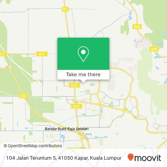 104 Jalan Teruntum 5, 41050 Kapar map