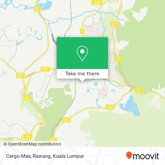 Peta Cergo Max, Rawang