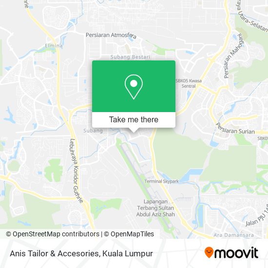 Anis Tailor & Accesories map
