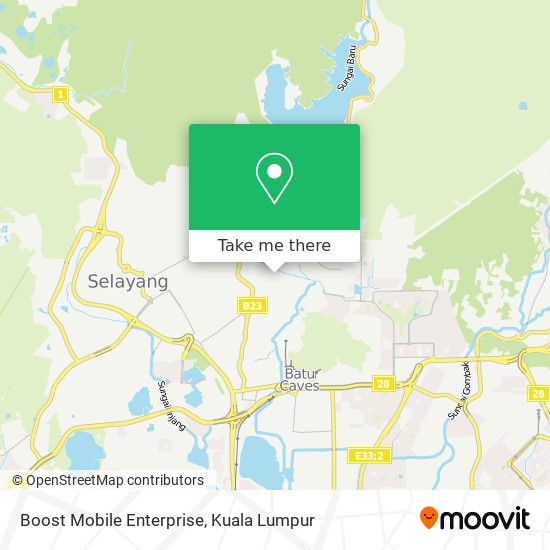 Boost Mobile Enterprise map