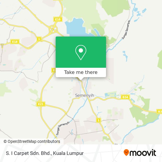 S. I Carpet Sdn. Bhd. map