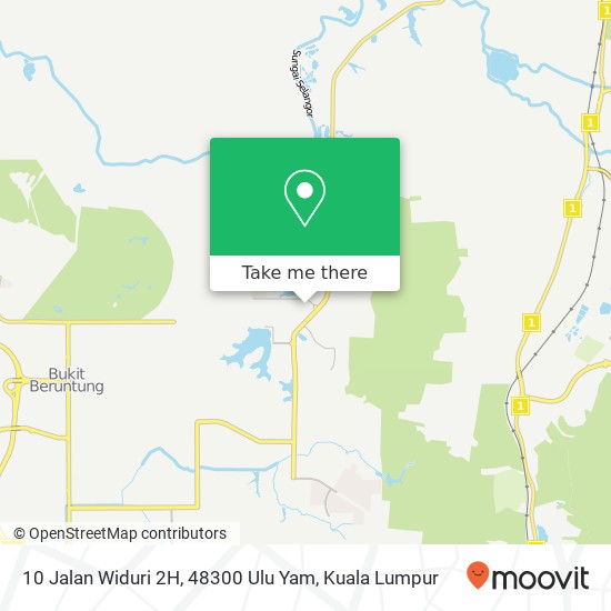 10 Jalan Widuri 2H, 48300 Ulu Yam map