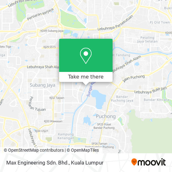 Max Engineering Sdn. Bhd. map