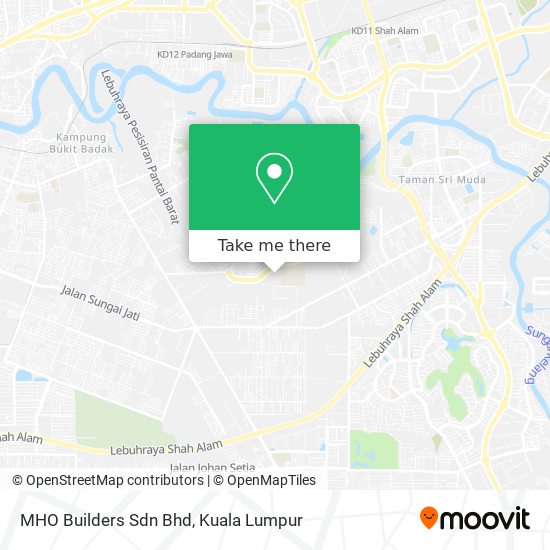 MHO Builders Sdn Bhd map