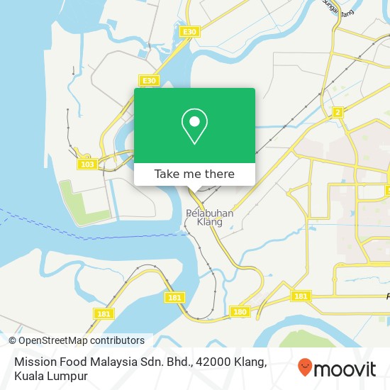 Peta Mission Food Malaysia Sdn. Bhd., 42000 Klang