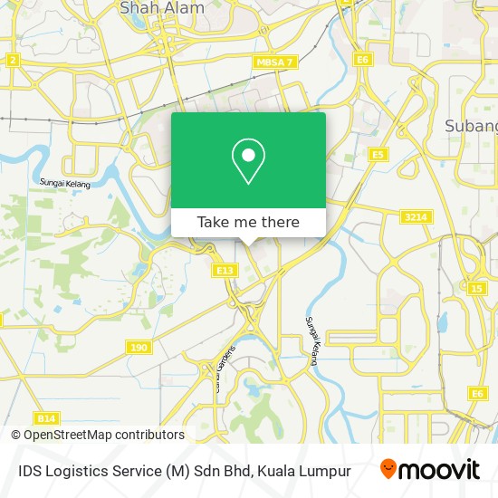 IDS Logistics Service (M) Sdn Bhd map