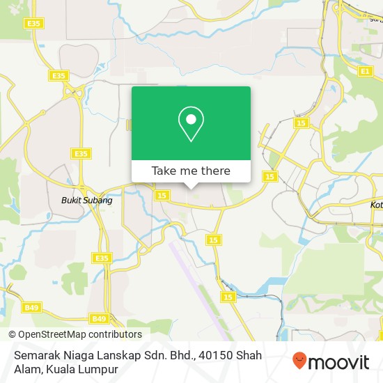 Semarak Niaga Lanskap Sdn. Bhd., 40150 Shah Alam map