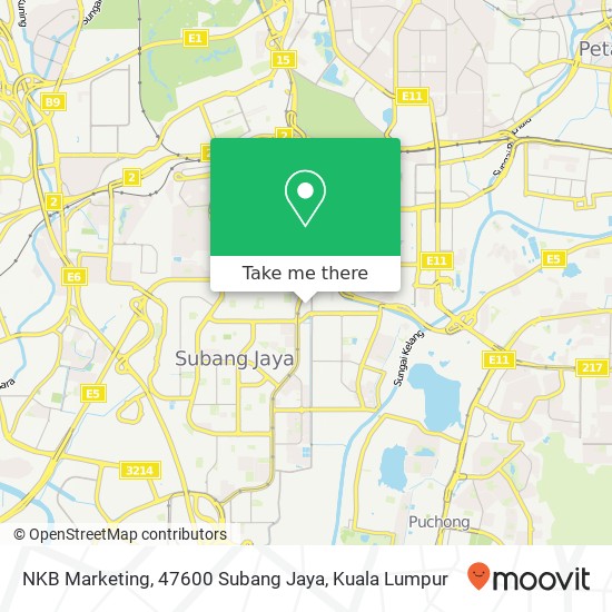 NKB Marketing, 47600 Subang Jaya map