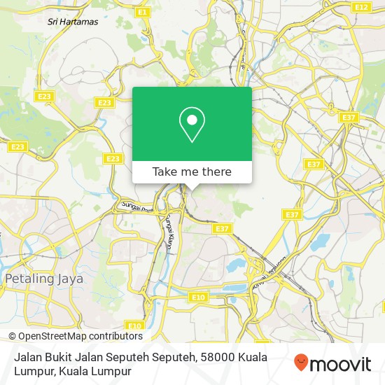 Jalan Bukit Jalan Seputeh Seputeh, 58000 Kuala Lumpur map