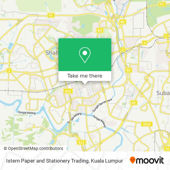 Istern Paper and Stationery Trading map