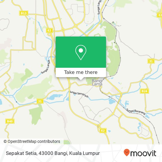 Sepakat Setia, 43000 Bangi map