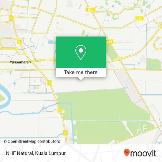 NHF Natural, Lorong Ikhlas 6A 41200 Klang map