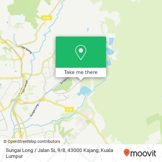 Sungai Long / Jalan SL 9 / 8, 43000 Kajang map