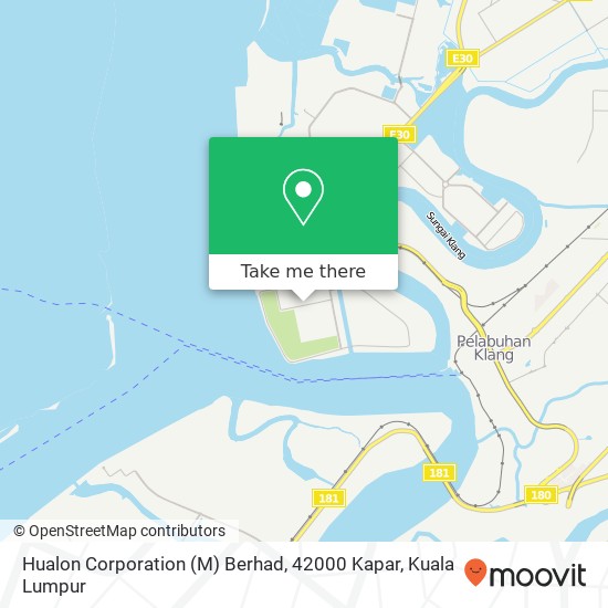 Hualon Corporation (M) Berhad, 42000 Kapar map