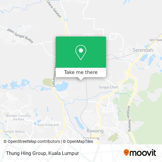 Thung Hing Group map