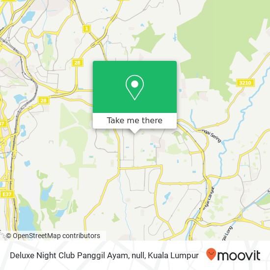 Deluxe Night Club Panggil Ayam, null map