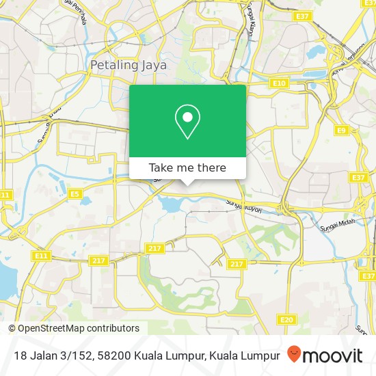 18 Jalan 3 / 152, 58200 Kuala Lumpur map