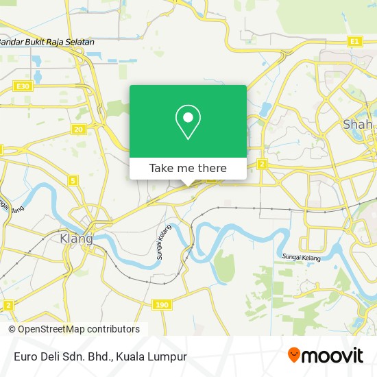 Euro Deli Sdn. Bhd. map