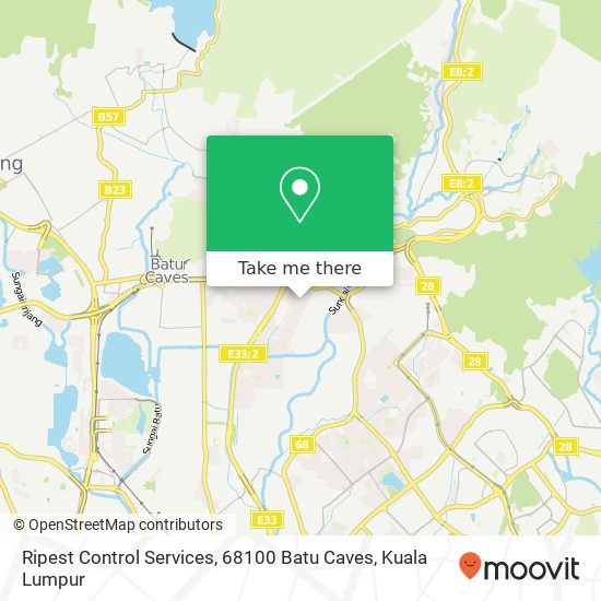 Ripest Control Services, 68100 Batu Caves map