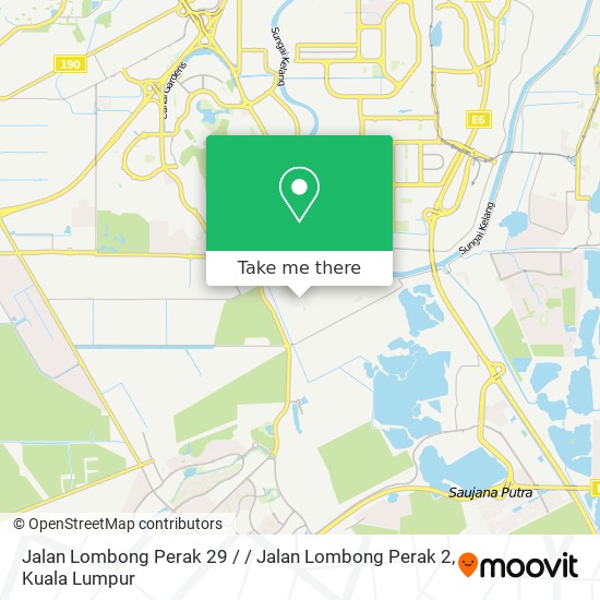 Jalan Lombong Perak 29 / / Jalan Lombong Perak 2 map