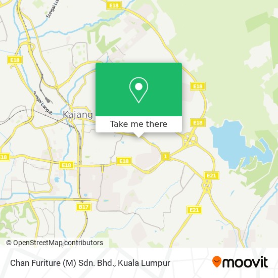 Chan Furiture (M) Sdn. Bhd. map
