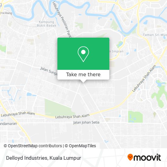 Delloyd Industries map