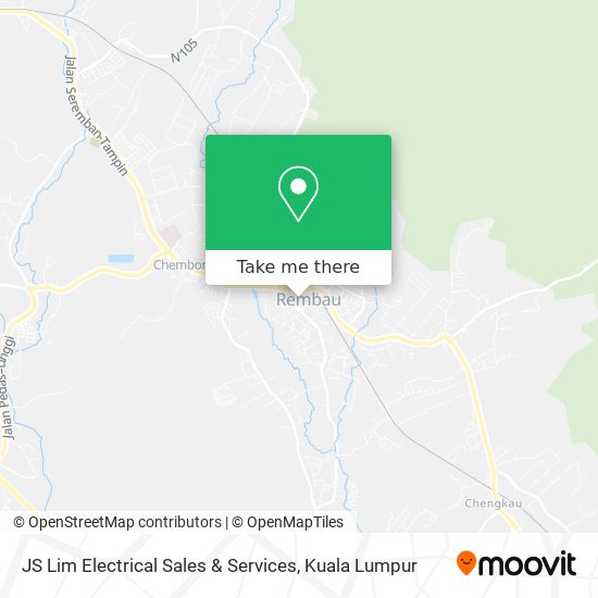 How To Get To Js Lim Electrical Sales Services In Rembau By Bus Or Train