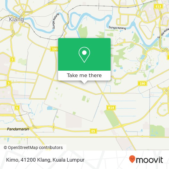 Peta Kimo, 41200 Klang