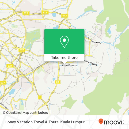 Honey Vacation Travel & Tours map