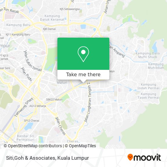 Siti,Goh & Associates map