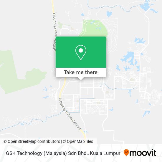 GSK Technology (Malaysia) Sdn Bhd. map