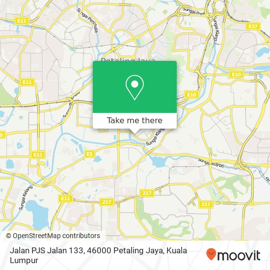 Jalan PJS Jalan 133, 46000 Petaling Jaya map