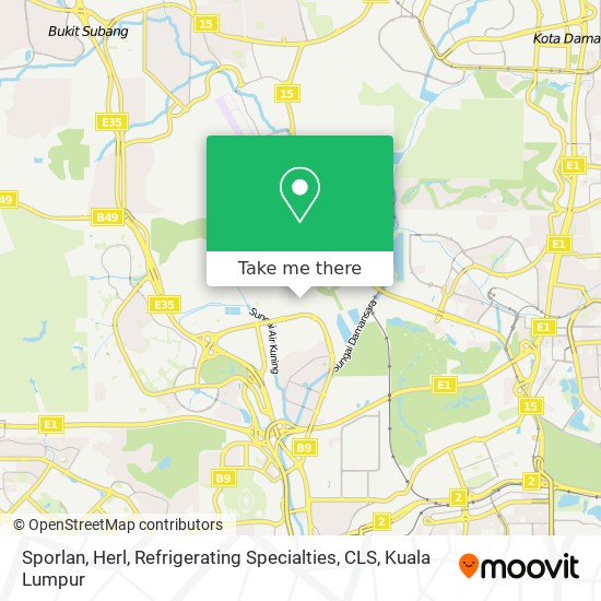 Sporlan, Herl, Refrigerating Specialties, CLS map