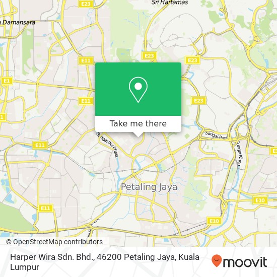 Harper Wira Sdn. Bhd., 46200 Petaling Jaya map