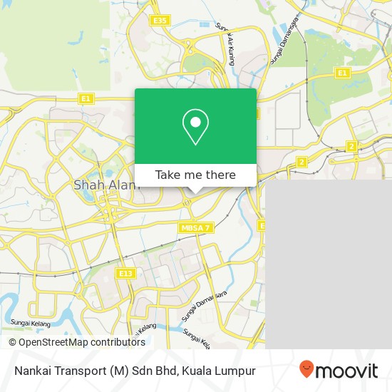 Nankai Transport (M) Sdn Bhd map