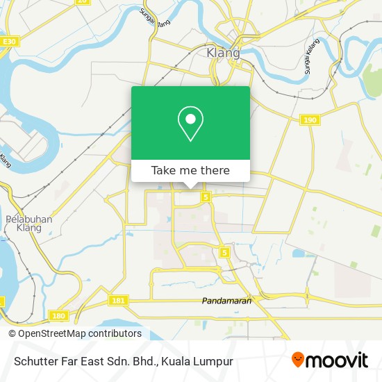 Peta Schutter Far East Sdn. Bhd.