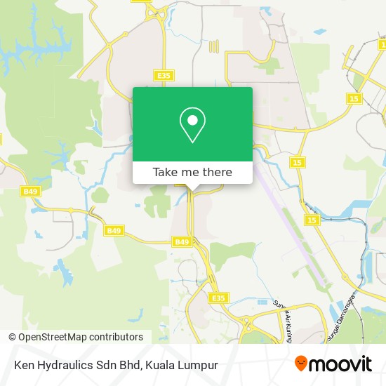 Ken Hydraulics Sdn Bhd map