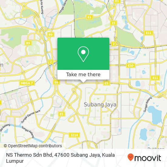 NS Thermo Sdn Bhd, 47600 Subang Jaya map