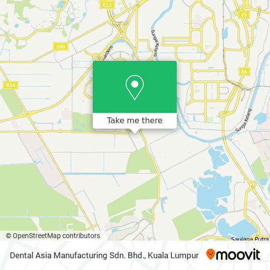 Dental Asia Manufacturing Sdn. Bhd. map