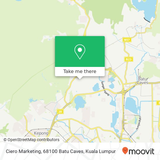 Ciero Marketing, 68100 Batu Caves map