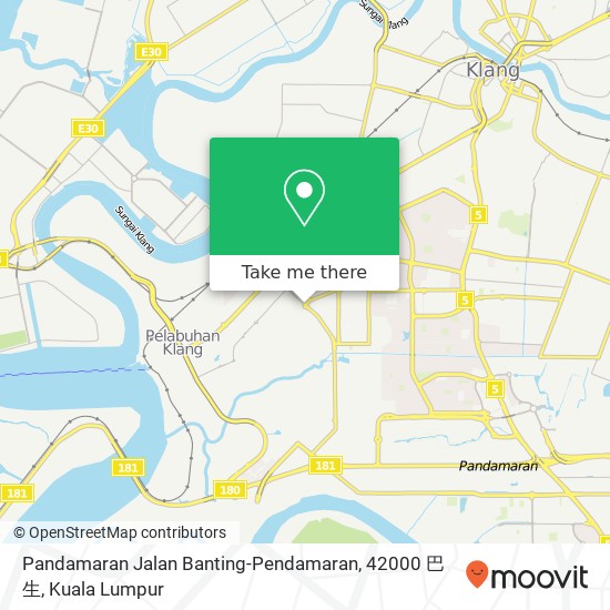 Pandamaran Jalan Banting-Pendamaran, 42000 巴生 map