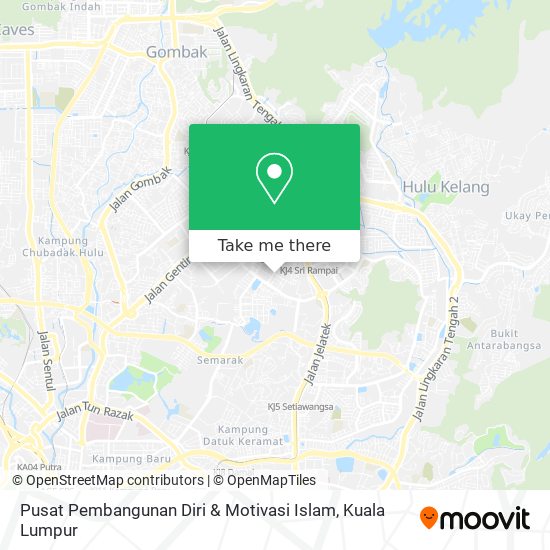 Peta Pusat Pembangunan Diri & Motivasi Islam