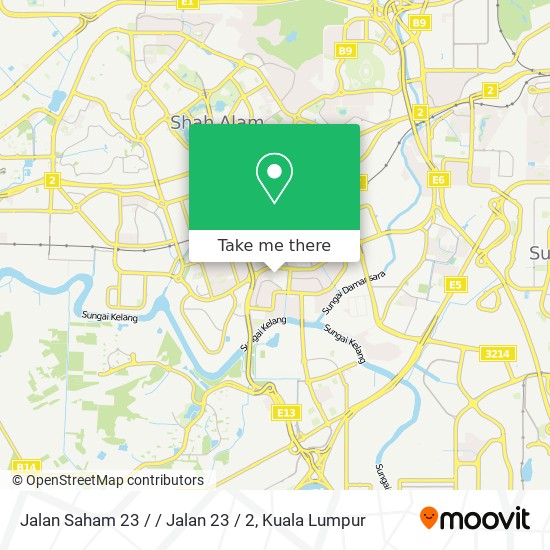 Jalan Saham 23 / / Jalan 23 / 2 map