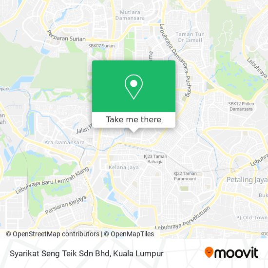 Syarikat Seng Teik Sdn Bhd map