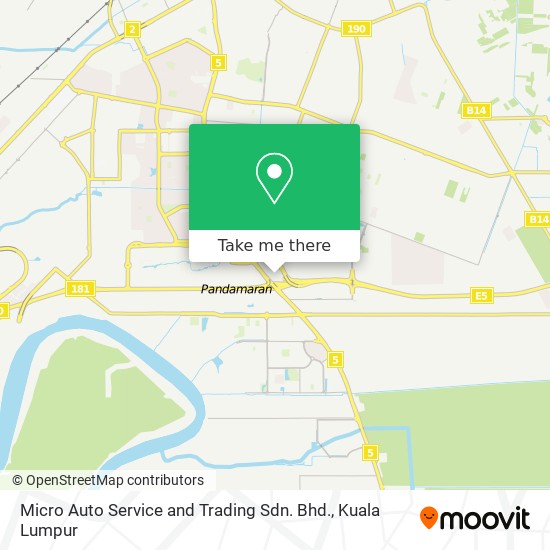 Micro Auto Service and Trading Sdn. Bhd. map