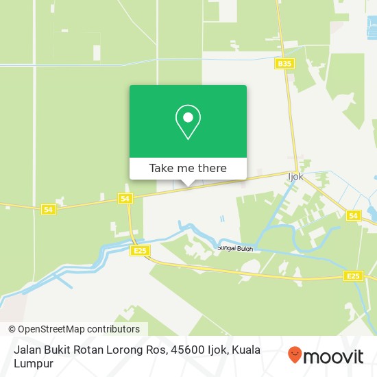 Jalan Bukit Rotan Lorong Ros, 45600 Ijok map