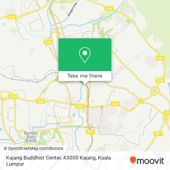 Kajang Buddhist Center, 43000 Kajang map