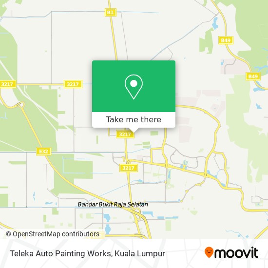 Teleka Auto Painting Works map