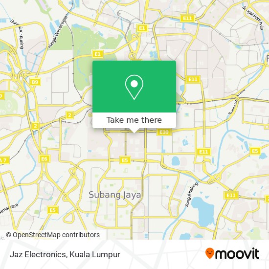 Jaz Electronics map