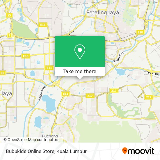 Bubukids Online Store map